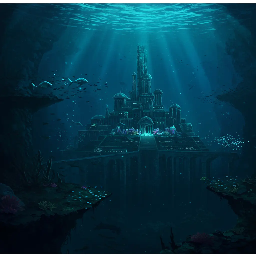 Rexie, Marlo, and the Lost City of Atlantis — Part 2: Exploring Atlantis