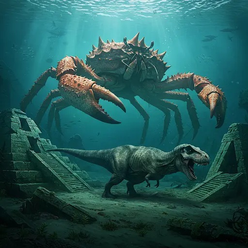 Rexie, Marlo, and the Lost City of Atlantis — Part 3: The Giant Crab