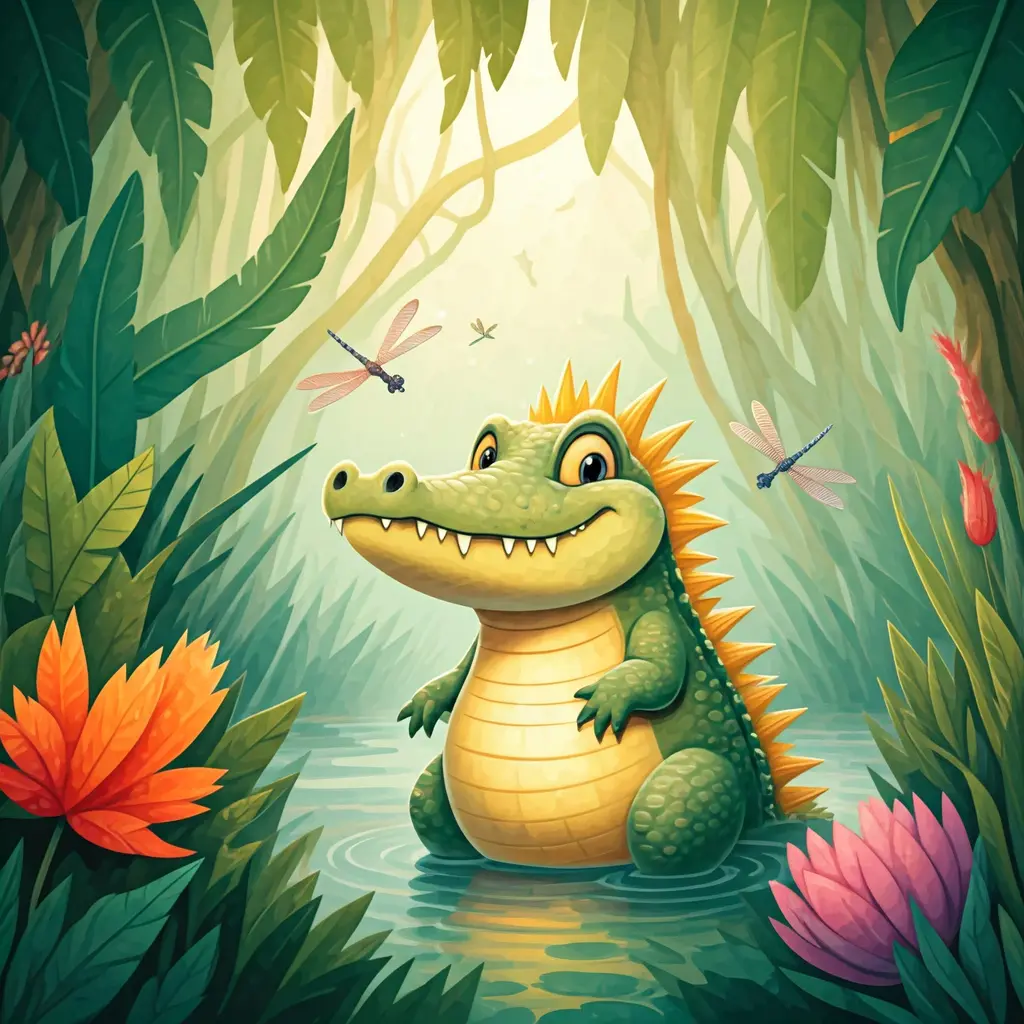 The Alligator Who Wanted to Fly — Part 1: Aggie's Dream
