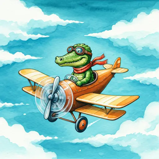 The Alligator Who Wanted to Fly — Part 2: The Golden T-Rex