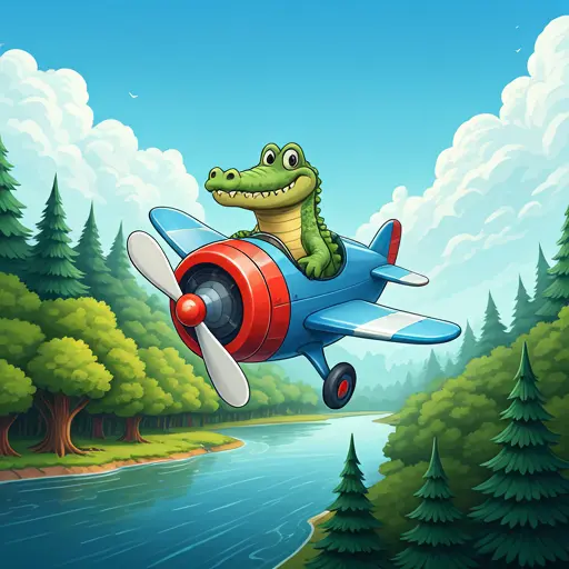 The Alligator Who Wanted to Fly — Part 3: The Alligator Gar