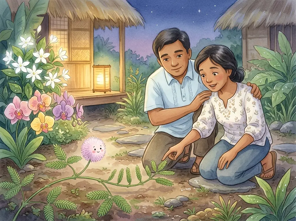 The Flower Who Remembered and the Grass Who Hid — Part 2: The Girl in the Garden