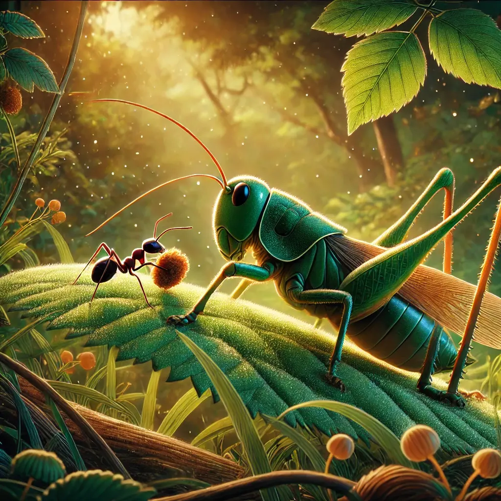 The Grasshopper and the Ant